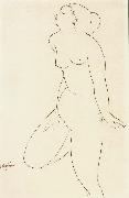 Amedeo Modigliani Standing Female nude china oil painting artist